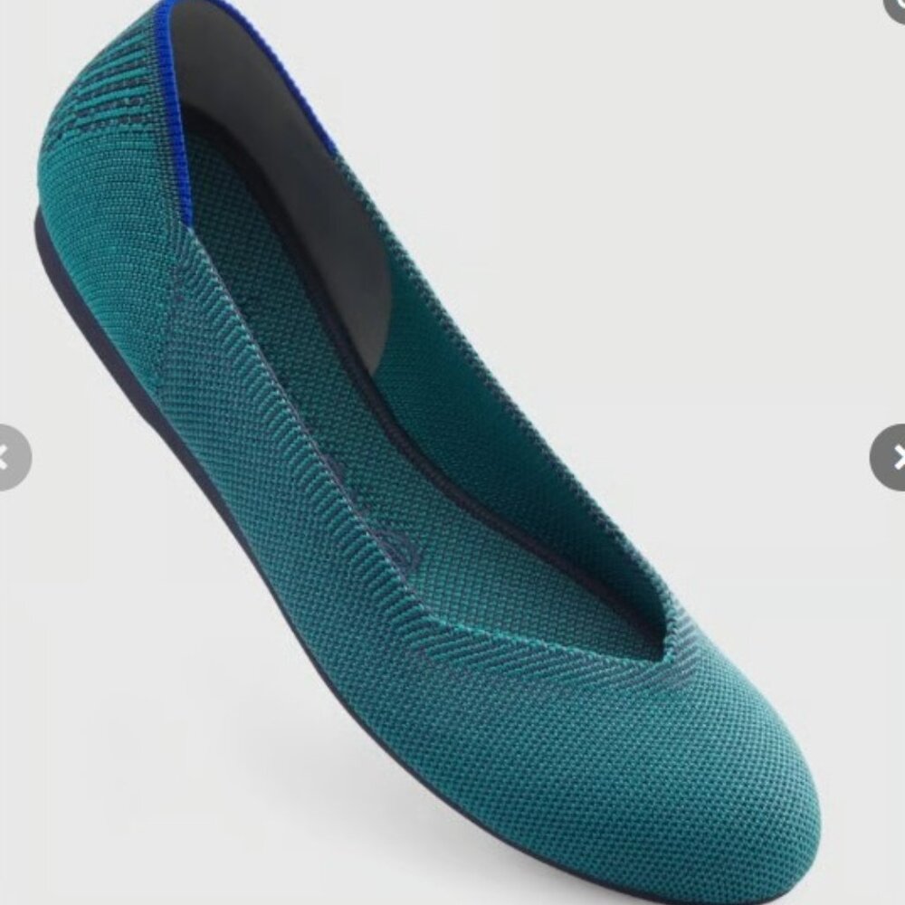 Rothy's 9 - Spruce Python Ballet Flats